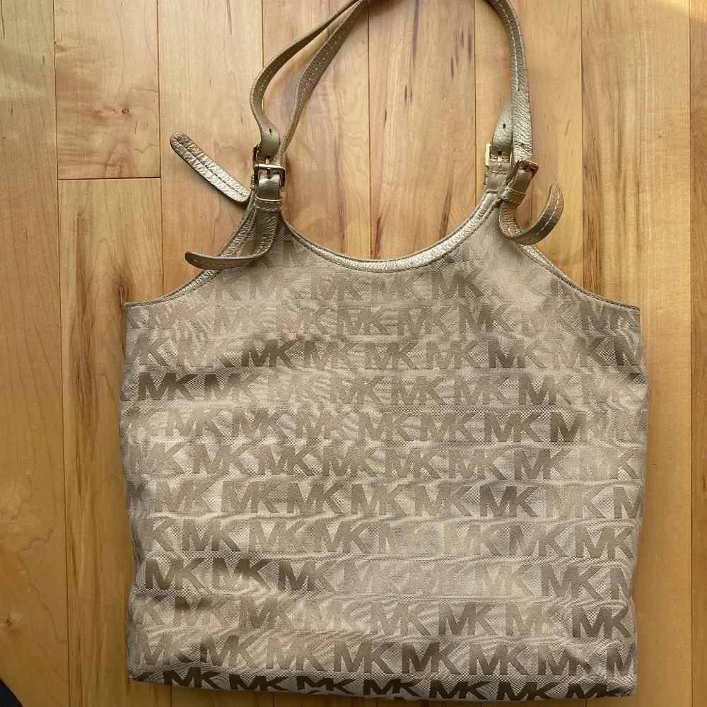 MK Jets en jacquard Michael‎ Kors Logo bag